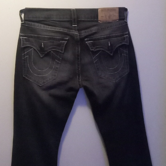 True Religion Size; 32 and Length; 34 Black on Black - Picture 7 of 7